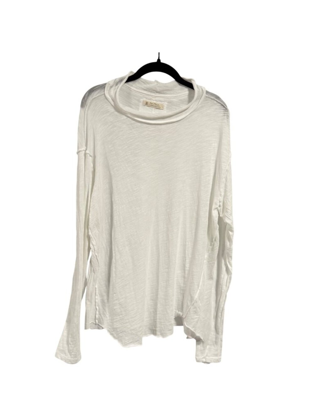 Free People We the Free White Long Sleeve Pullover Top Size M